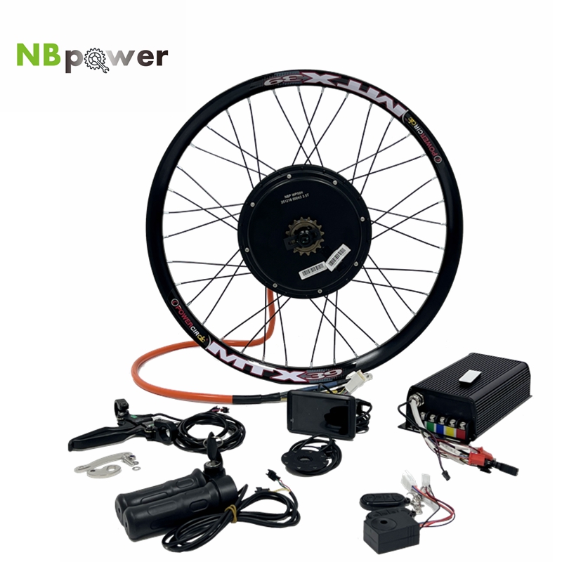 5000W Hub Motor Kit 72V - QS205 50H 5000W V3 Elektrische Fiets