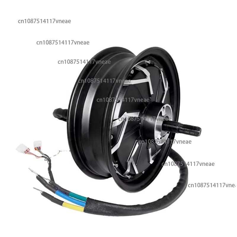 12000W Electric Motorcycle Hub Motor - Motor 12000W 12x3.5inch QS260 70H V4