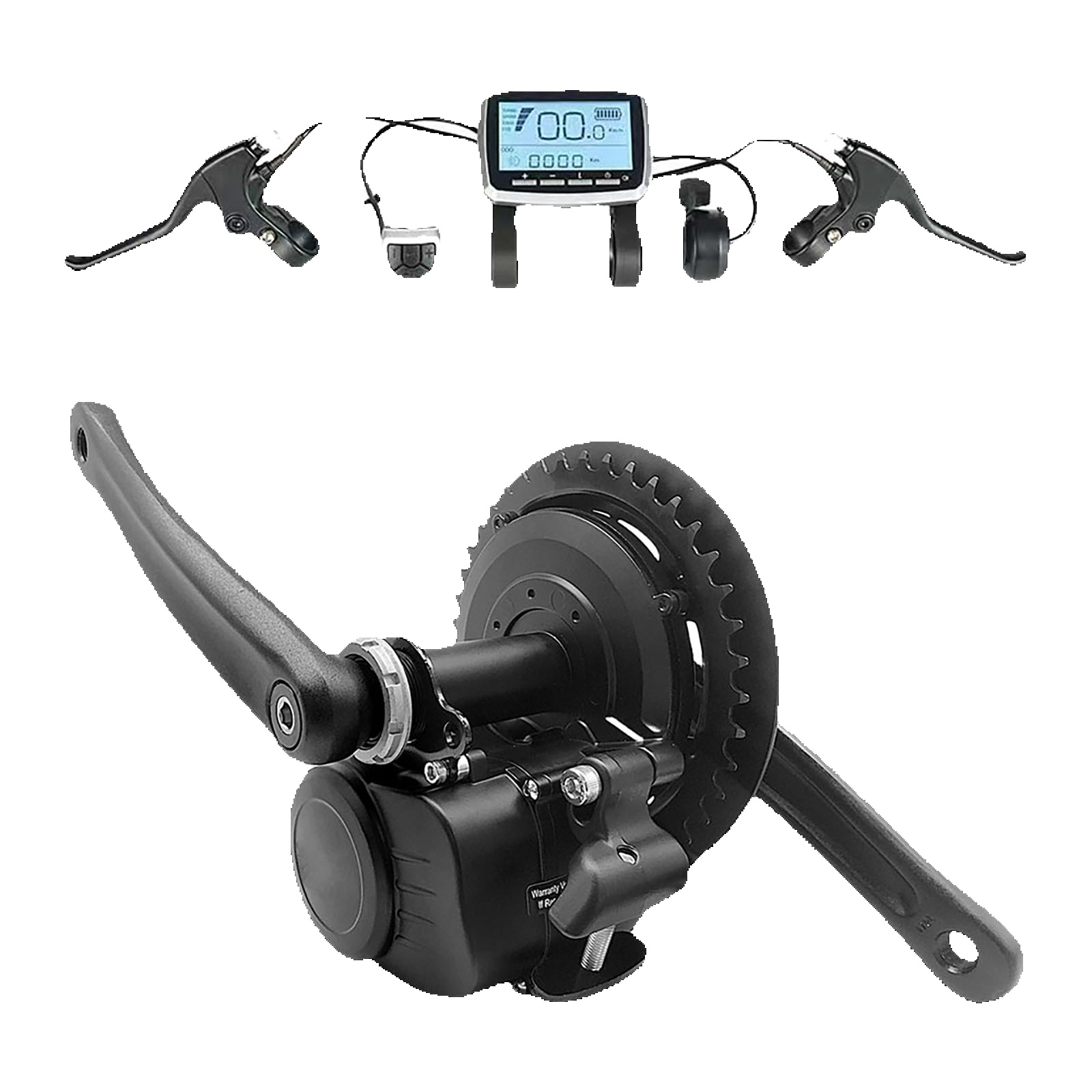 Torque Sensor Mid Drive Motor Kit - Nieuwe Versie Tongsheng 48V 500W Ebike