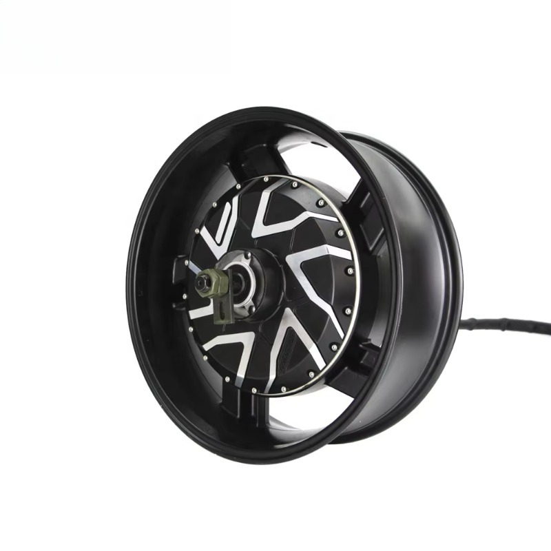 Meest krachtige 12000W dubbela - 12000W Electric Motorcycle Hub Motor recensie en prijs