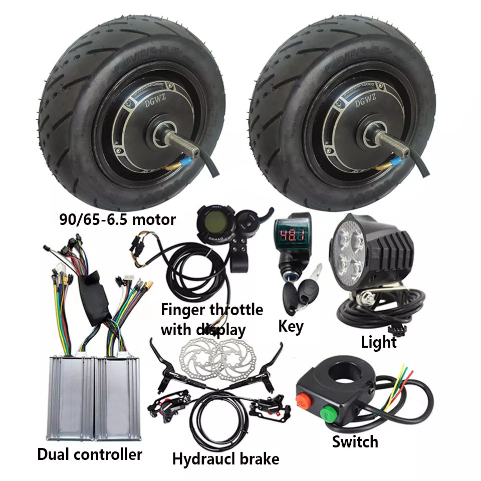48V 2000w Ebike-ombouwset voor - Dual Motor Ebike Kit 2000W recensie en prijs