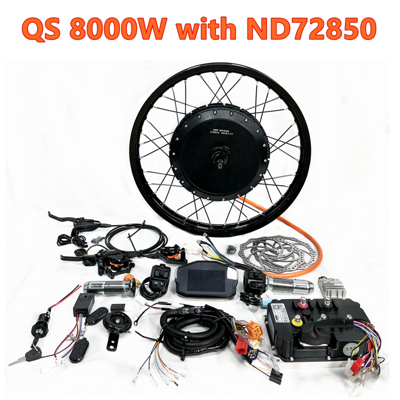 QS273 40H V3 Peak 8000W 150mm  - 72V 8000W Brushless Hub Motor recensie en prijs